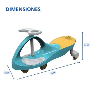 Foto 5 | Montable Yei Yei-cm01bl-wiggle Tipo Helicóptero Azul
