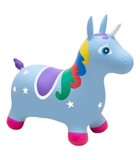 Foto 1 | Montable Inflable Saltarin Brinca Botador Animal Salto Azul para Niños
