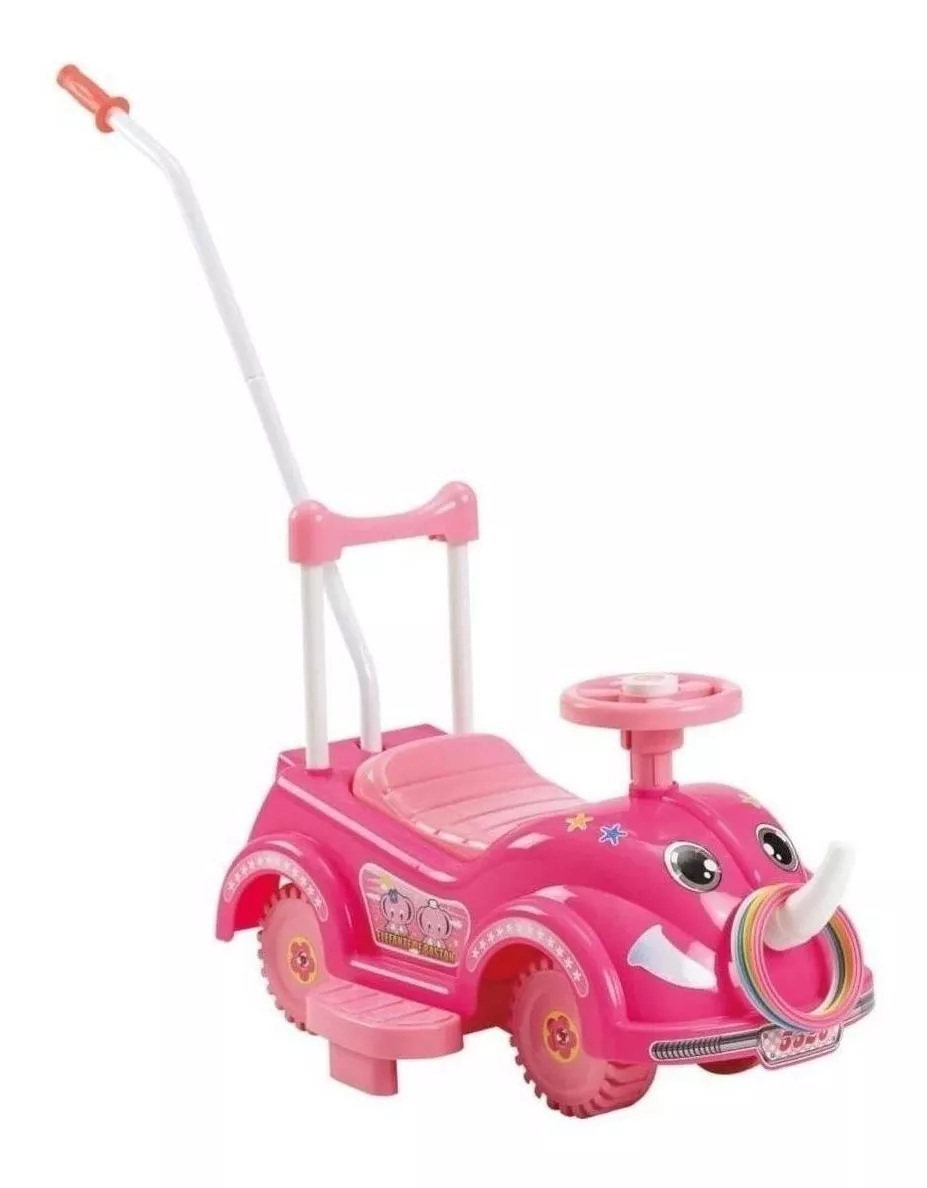 Carro Montable Push Car Mytoy Elefante de Bastón Sonido