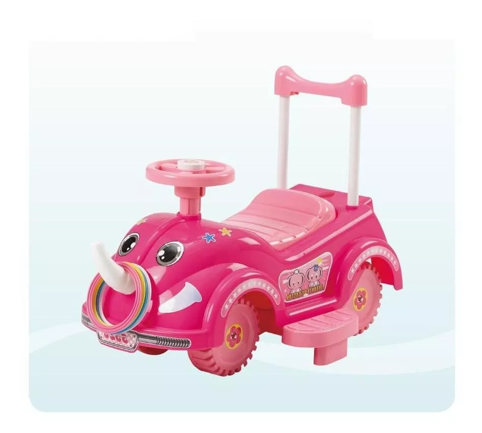 Foto 4 pulgar | Carro Montable Push Car Mytoy Elefante de Bastón Sonido