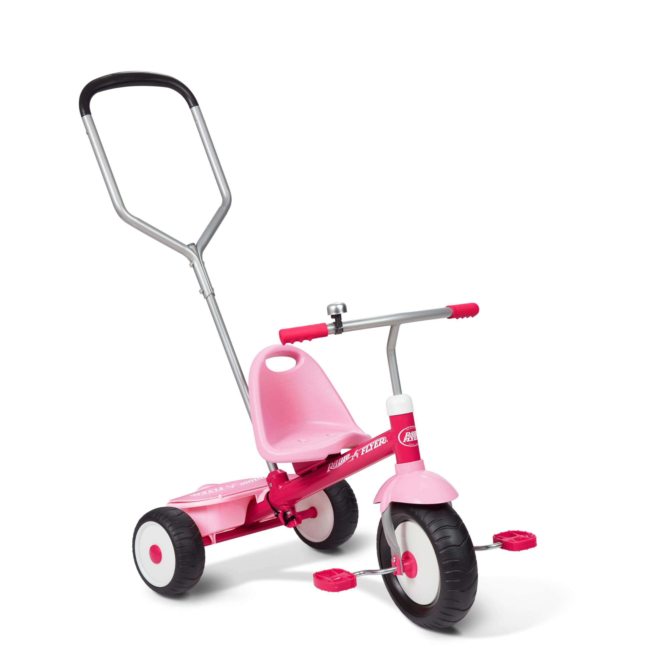 Foto 2 pulgar | Tricycle Radio Flyer Deluxe Steer & Stroll, Rosa, De 2 A 5 Años - Venta Internacional.