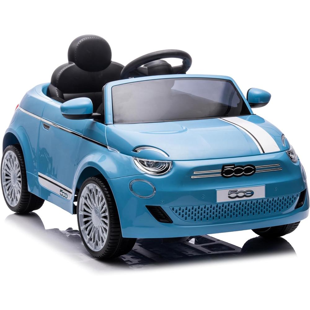 Carrito Montable Prinsel 2231 Eléctrico Fiat 500 V6 Azul