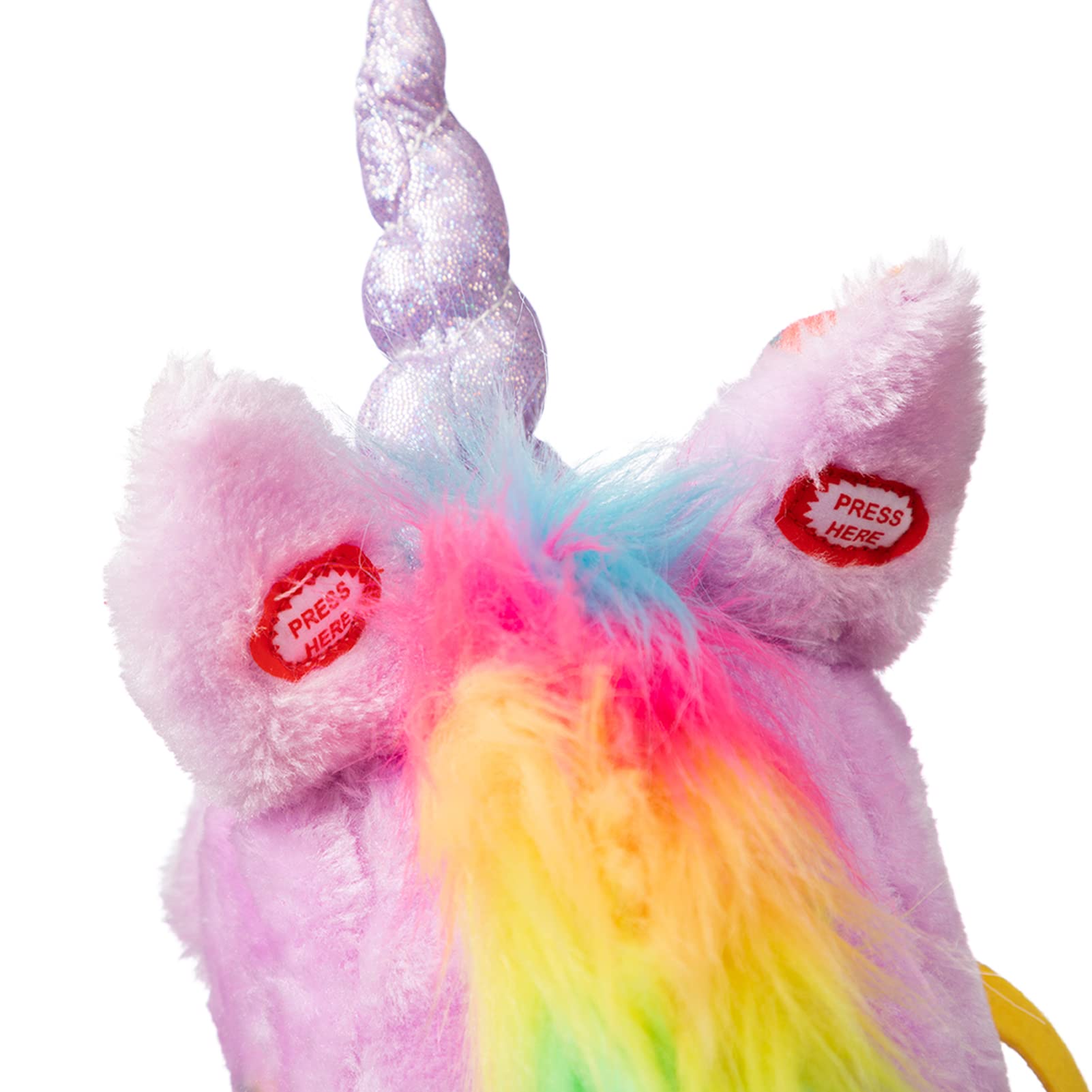 Foto 8 pulgar | Palo De Peluche Con Forma De Unicornio, Diseño De Caballo, Hollyhome, 91 Cm, Con Sonido De Relincho - Venta Internaci