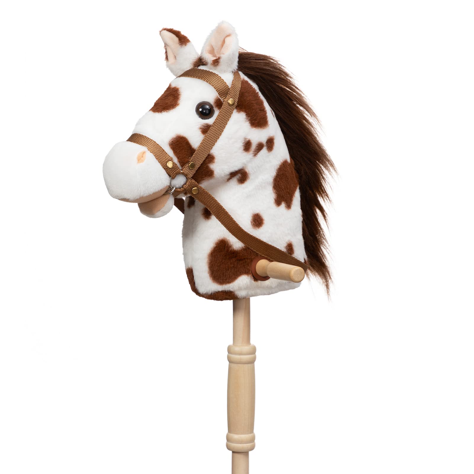 Caballo De Peluche Hollyhome Outdoor Con Ruedas De Madera De 36 Pulgadas - Venta Internacional.