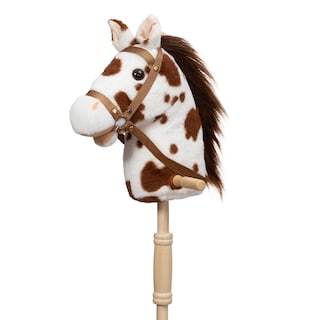 Foto 1 | Caballo De Peluche Hollyhome Outdoor Con Ruedas De Madera De 36 Pulgadas - Venta Internacional.