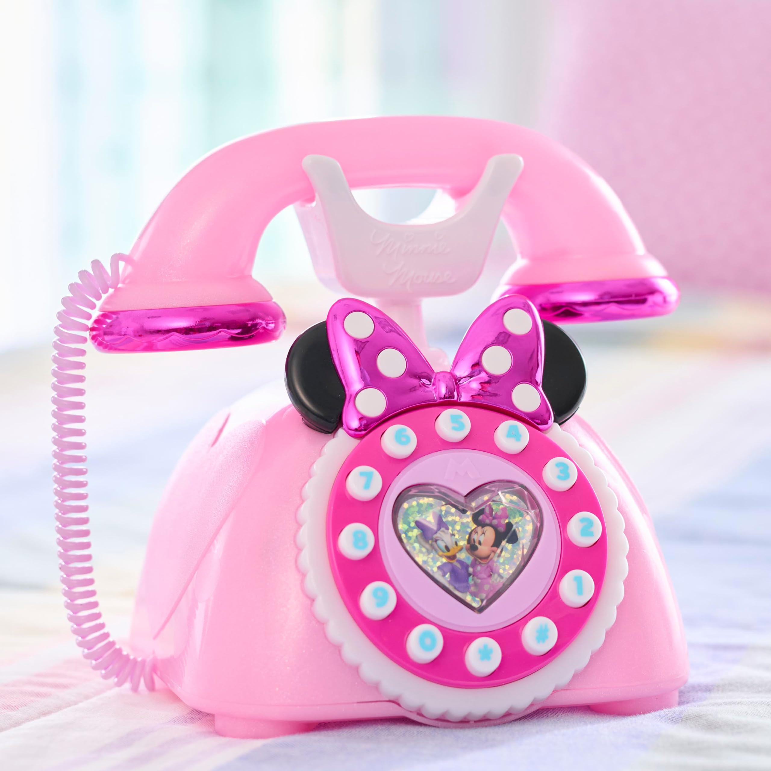 Foto 7 pulgar | Teléfono De Juguete Just Play Disney Junior Minnie Mouse Ring Me - Venta Internacional.