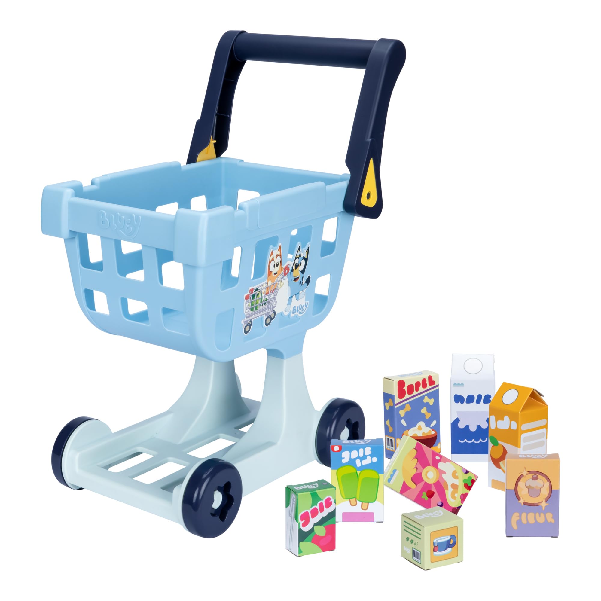 Foto 2 pulgar | Carrito De Compras Bluey Con Ruedas Que Ruedan Libremente Para Niños Pequeños - Venta Internacional.