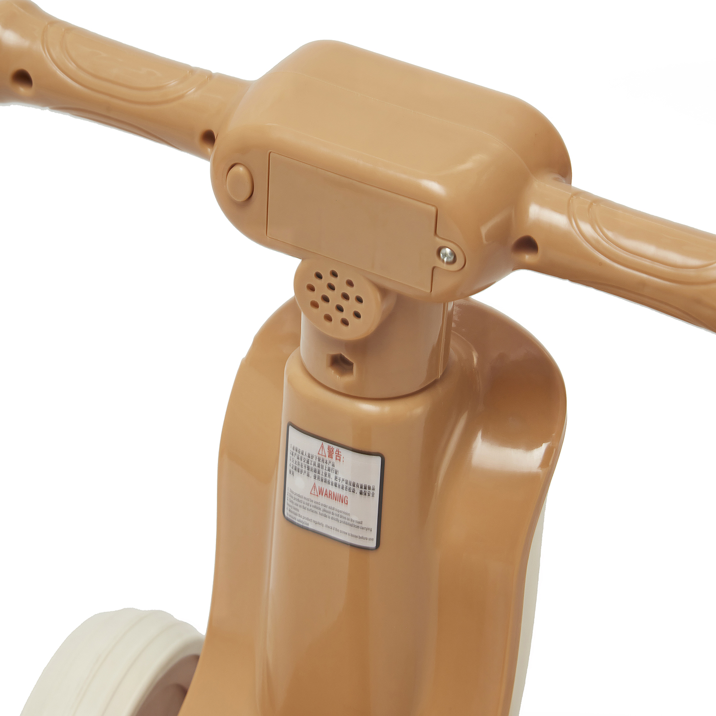 Foto 4 | Montable de Impulso Baby Triciclo Denco Toys Café Música Luces Led Compartimento Bajo el Asiento para Almacenamiento