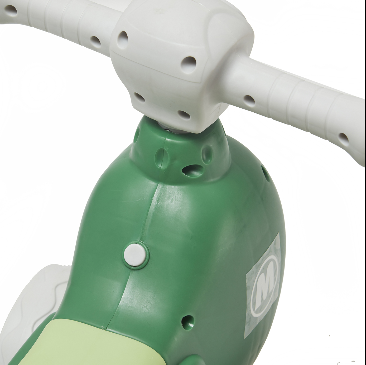 Foto 4 pulgar | Montable de Impulso Baby Triciclo ''s'' Denco Toys Verde Música Luces Led