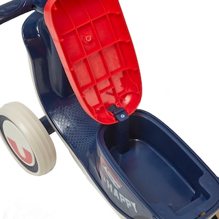 Foto 3 | Montable De Impulso Baby Triciclo Denco Toys Azul, Música, Luces Led, Compartimento Bajo El Asiento Para Almacenamiento