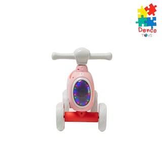 Foto 2 | Montable de Impulso Baby Triciclo ''s'' Denco Toys Rosa Música Luces Led