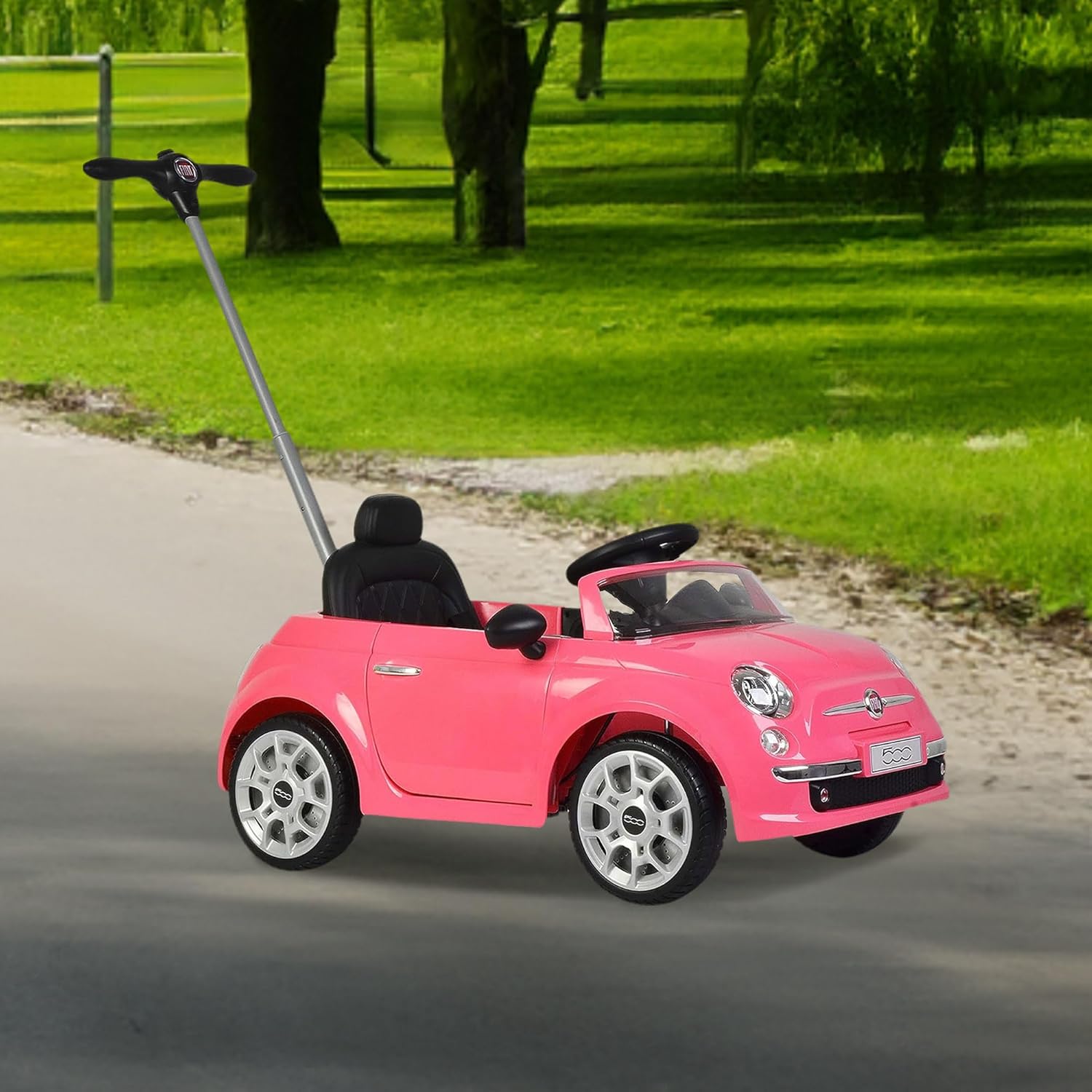 Foto 3 pulgar | Fiat Carrito Montable Para Niños Coche De Empuje Con Música