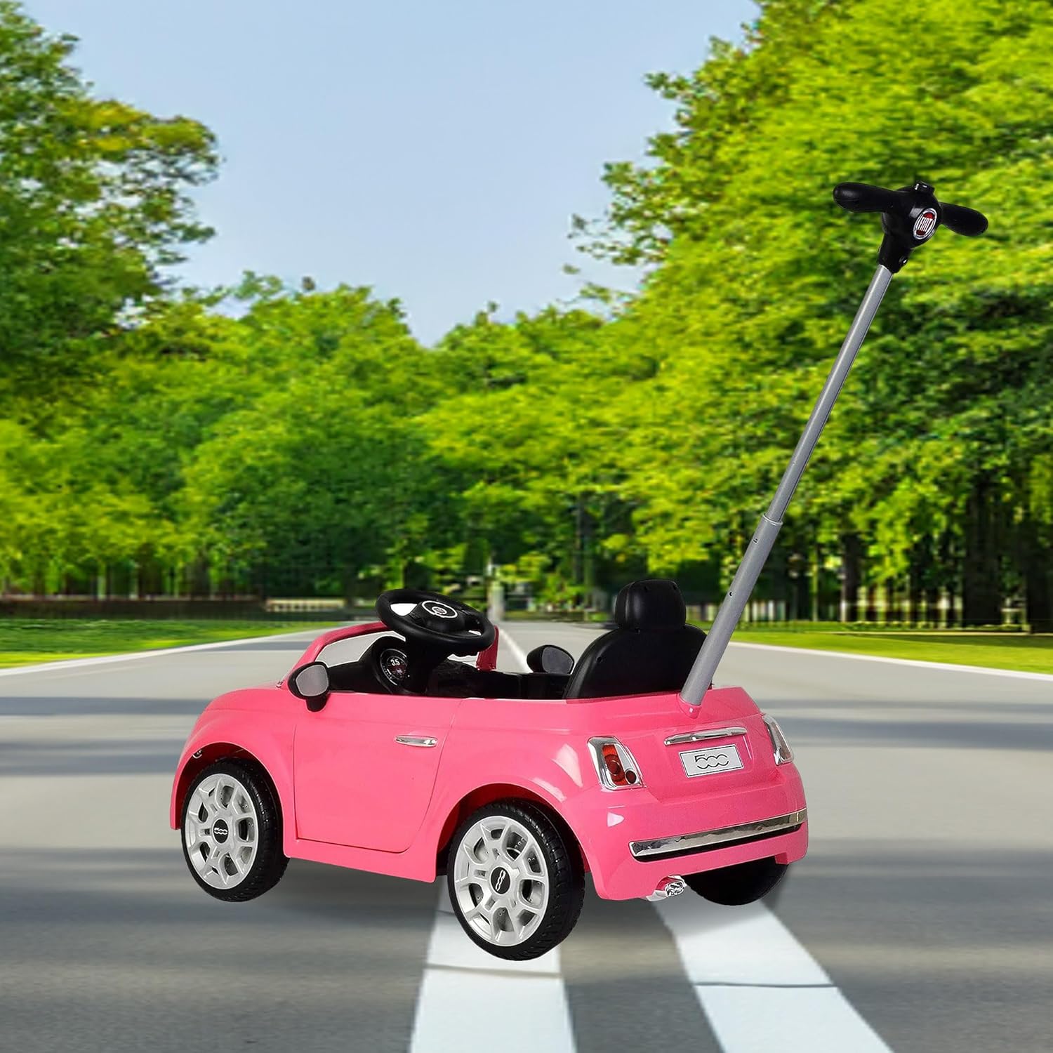 Foto 8 | Fiat Carrito Montable Para Niños Coche De Empuje Con Música