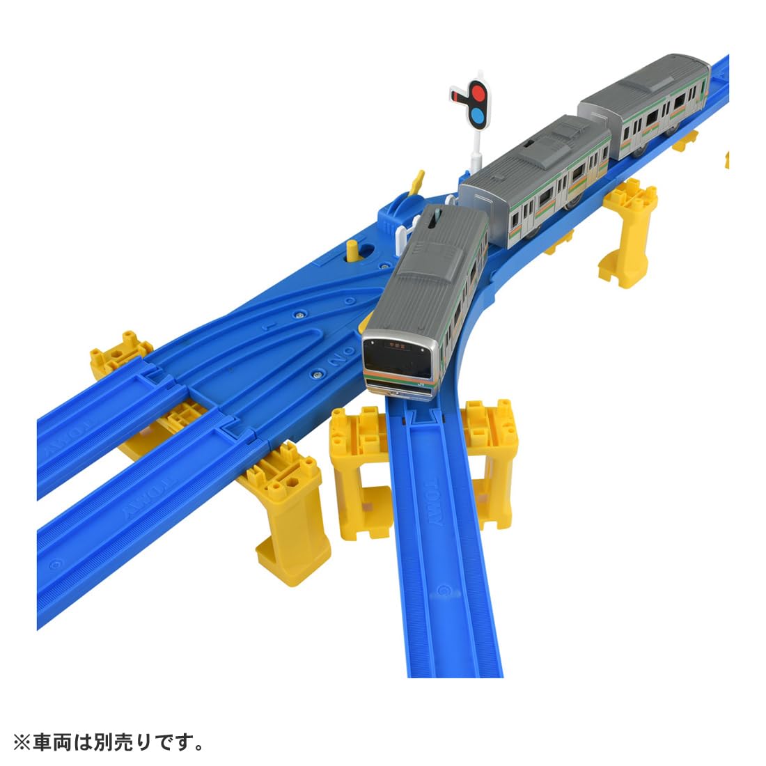 Foto 3 pulgar | Riel Giratorio Automático Takara Tomy R-16 De Plarail Con Forma Semirecta - Venta Internacional.