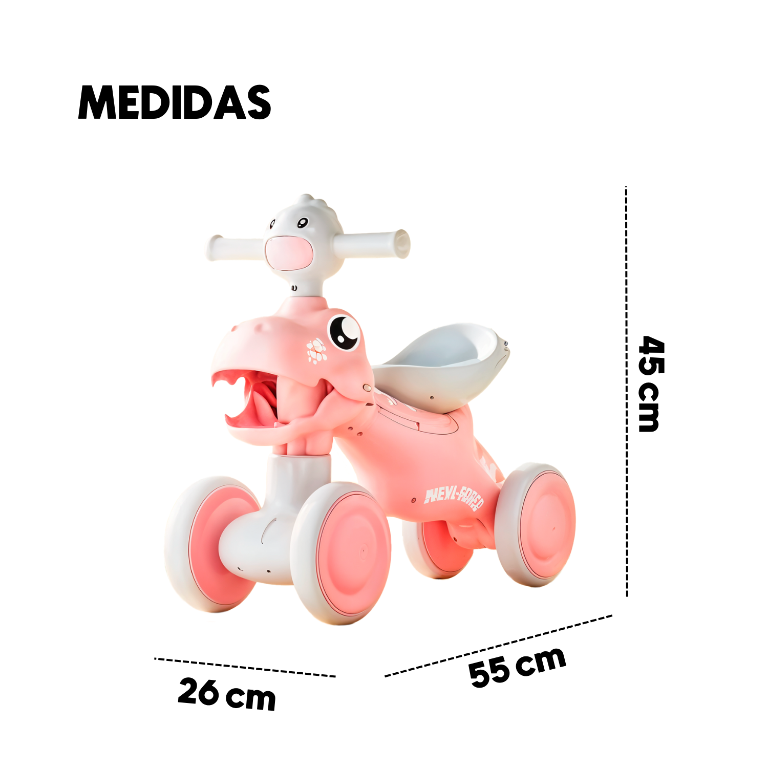 Foto 4 | Bicicleta De Equilibrio Infantil Komfort Con Luces