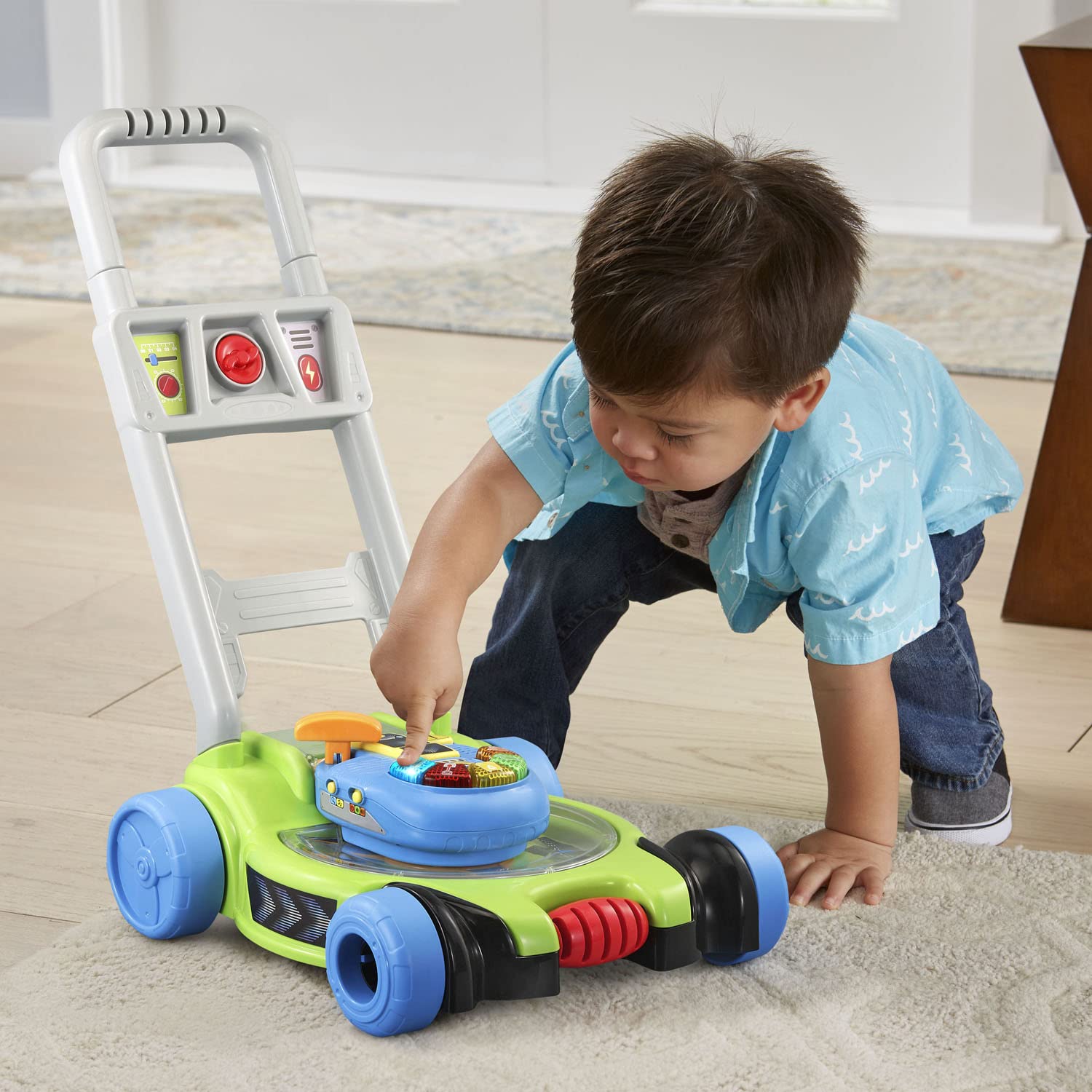 Foto 5 pulgar | Cortadora De Césped Toy Vtech Pop And Spin Para Niños De 2 A 5 Años Con Sonido - Venta Internacional.