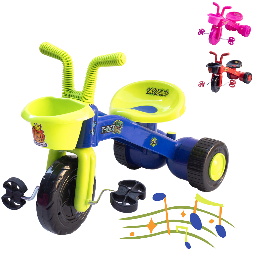 Foto 4 pulgar | Triciclo Trex Promeyco Infantil Botón Musical 1 A 3 Años