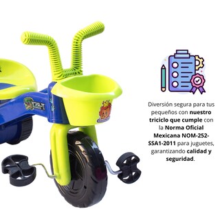Foto 8 | Triciclo Trex Promeyco Infantil Botón Musical 1 A 3 Años