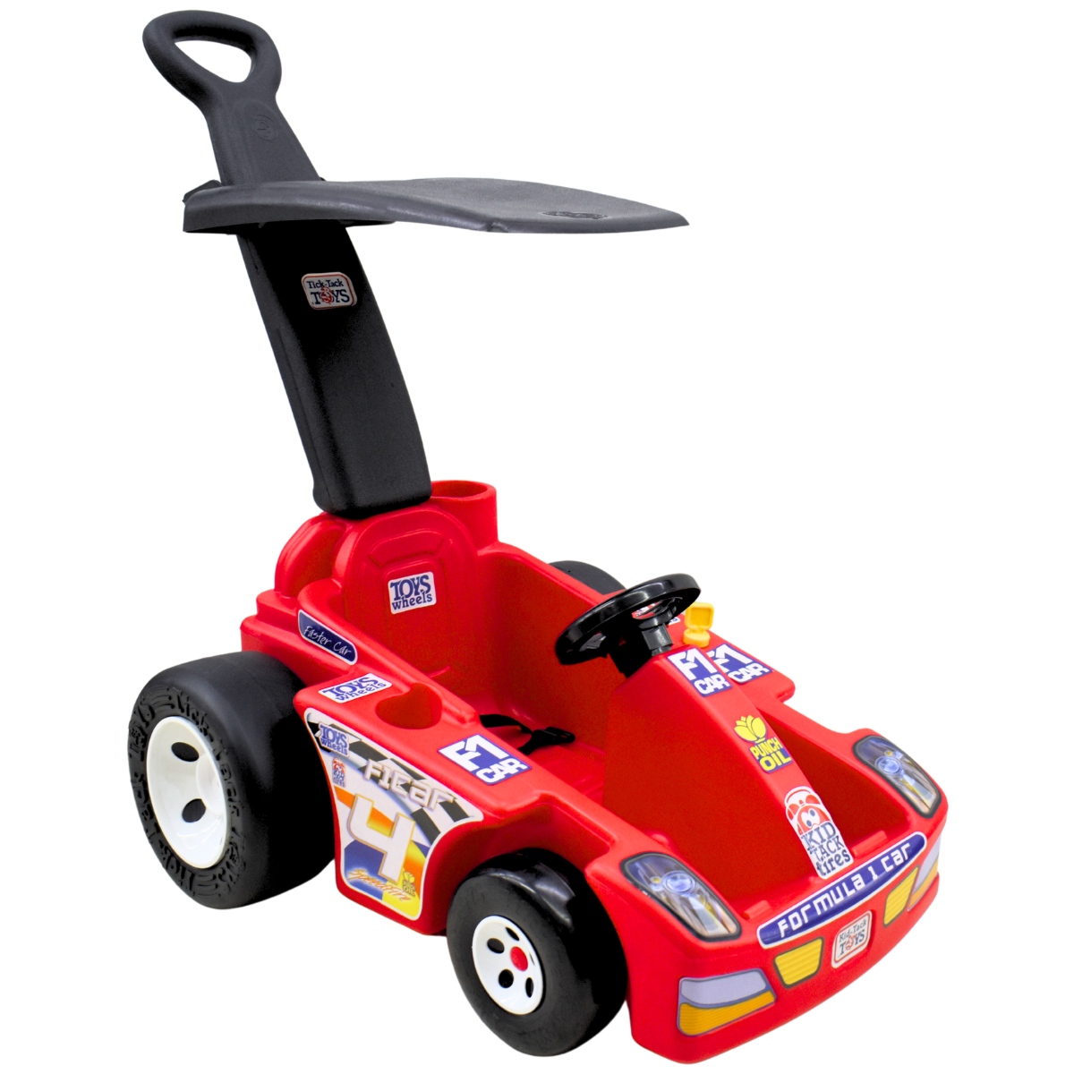 Foto 2 pulgar | Montable Tick Tack F-1 Car Rojo