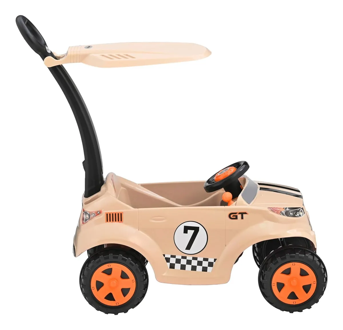 Foto 4 pulgar | Carro Montable Para Niños Prinsel Push Car Corsa Beige