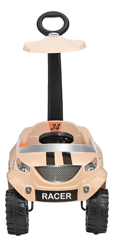 Foto 5 pulgar | Carro Montable Para Niños Prinsel Push Car Corsa Beige