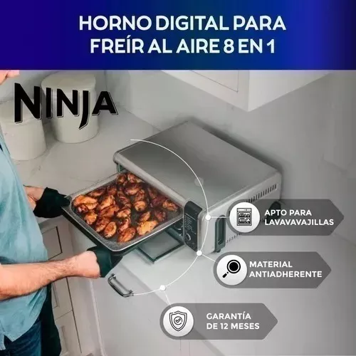 Foto 6 pulgar | Horno Digital Ninja Sp101 8 en 1 Reacondicionado