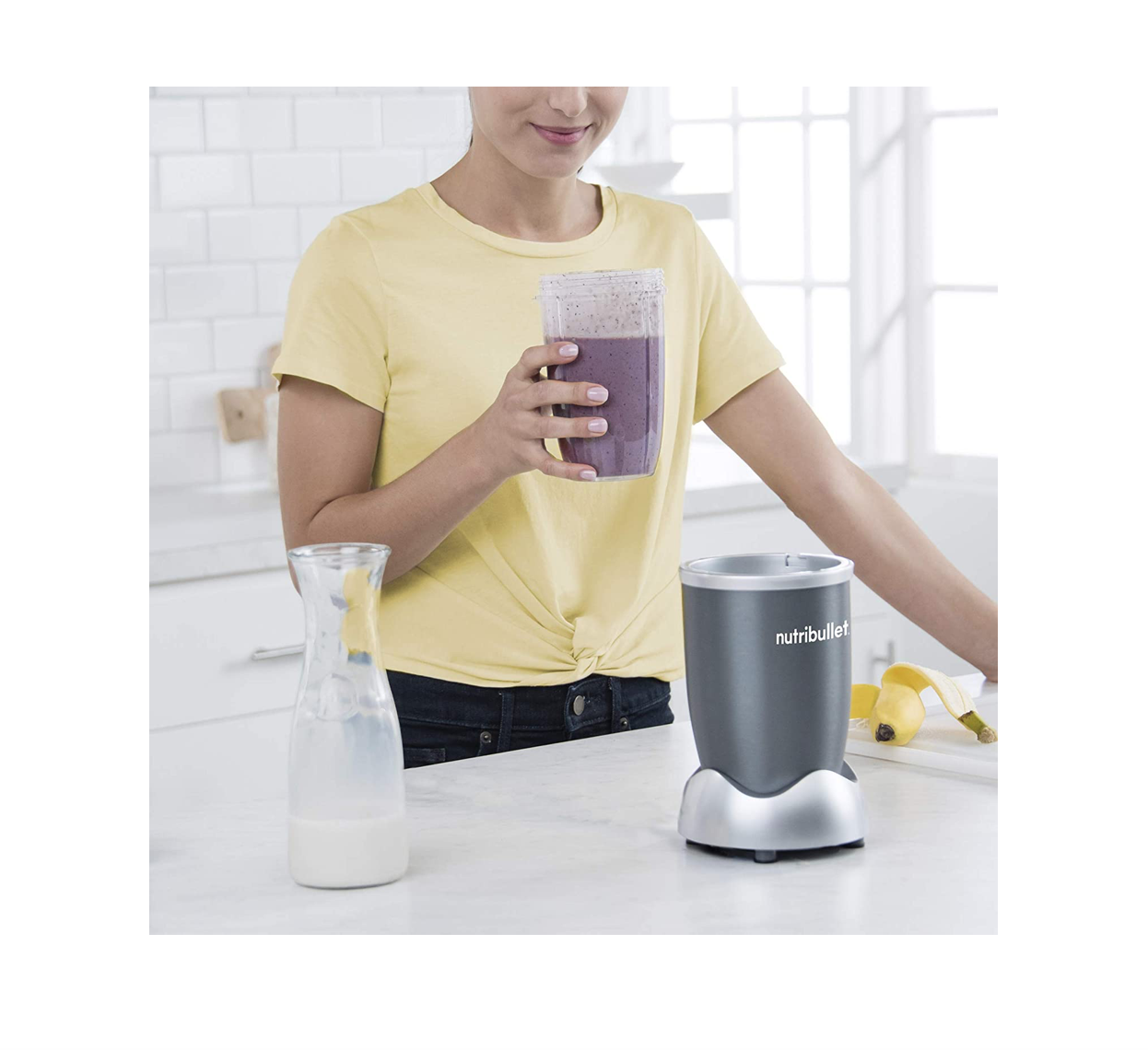 Foto 5 pulgar | Nutribullet 600w Nbr-0601wm Reacondicionado color Gris