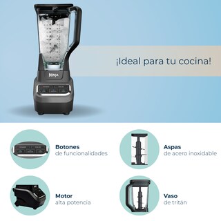 Foto 5 | Licuadora Profesional Ninja Bl610 1000 Watts Reacondicionado