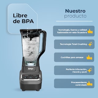 Foto 7 | Licuadora Profesional Ninja Bl610 1000 Watts Reacondicionado
