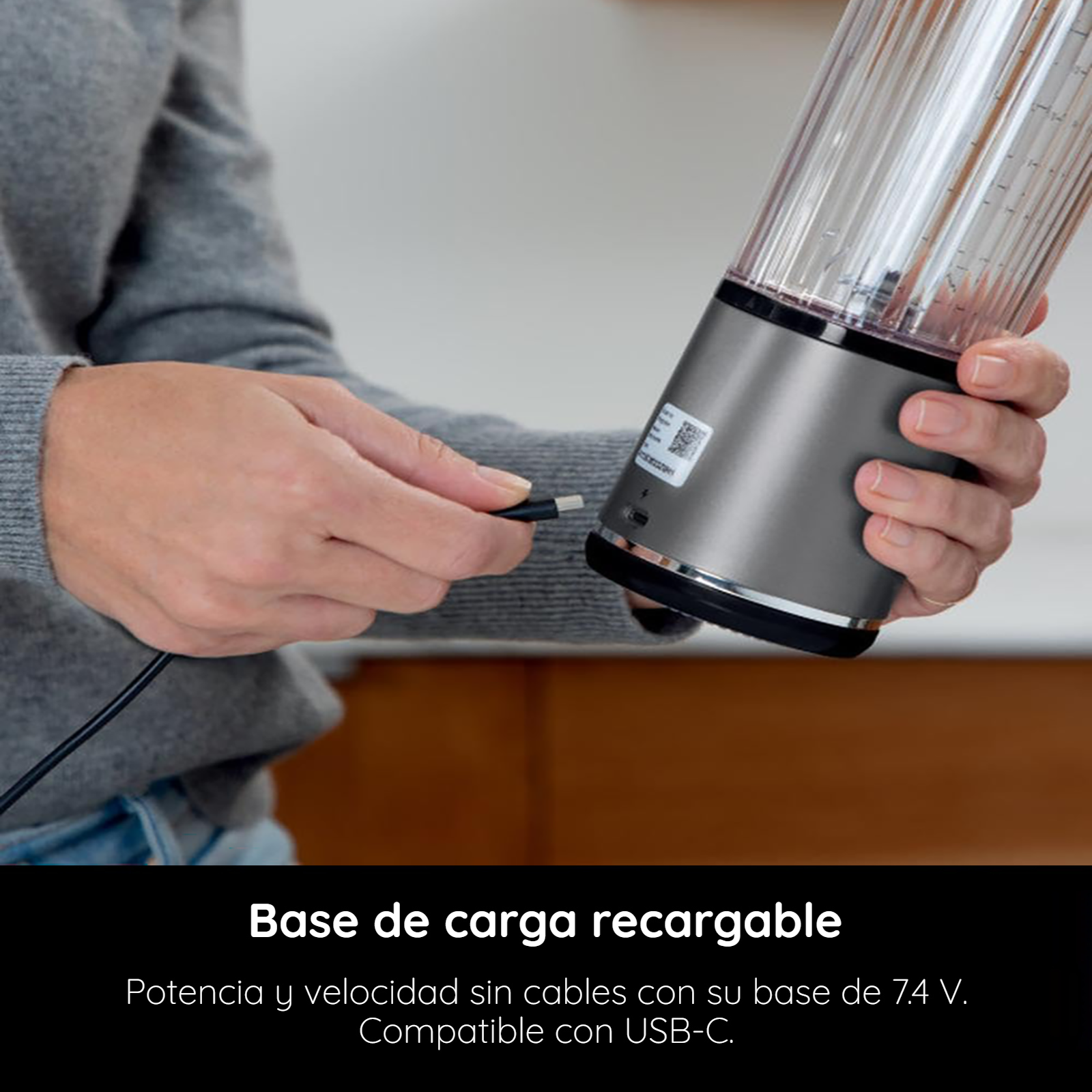 Foto 4 pulgar | Ninja Mini Licuadora Blast Blender Portátil De 532ml (18 Oz)  Negro (reacondicionado)