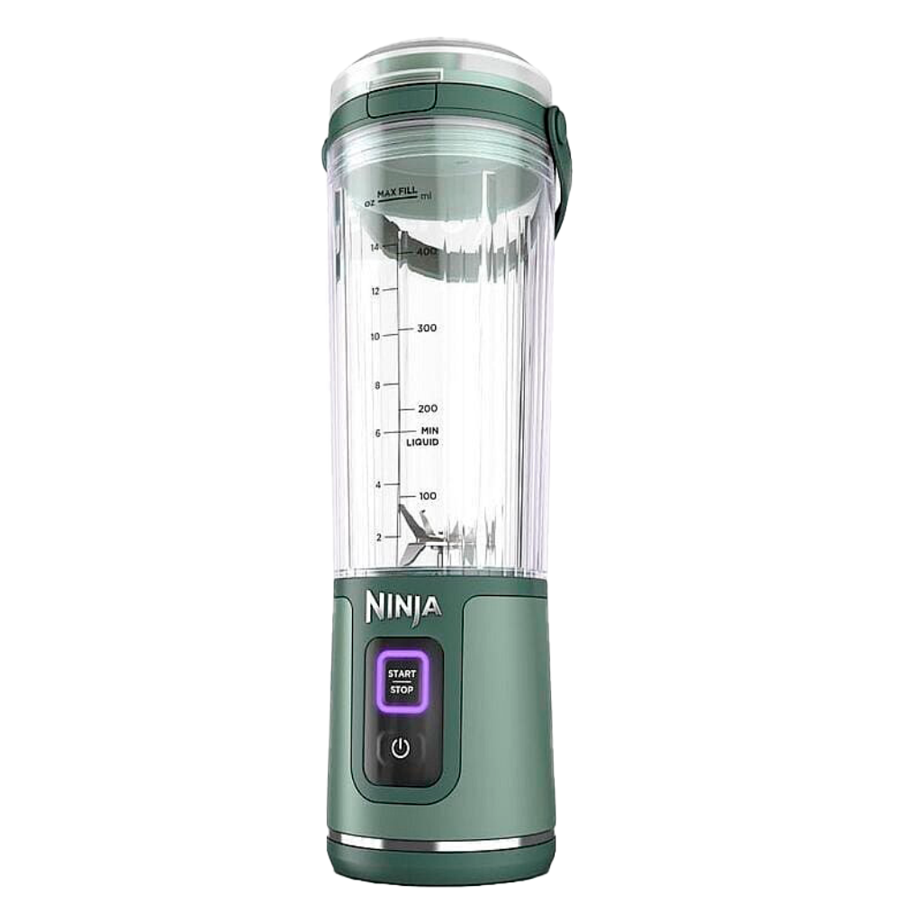Ninja Mini Licuadora Blast Blender Portátil De 532ml (18 Oz)  Verde Bosque (reacondicionado)