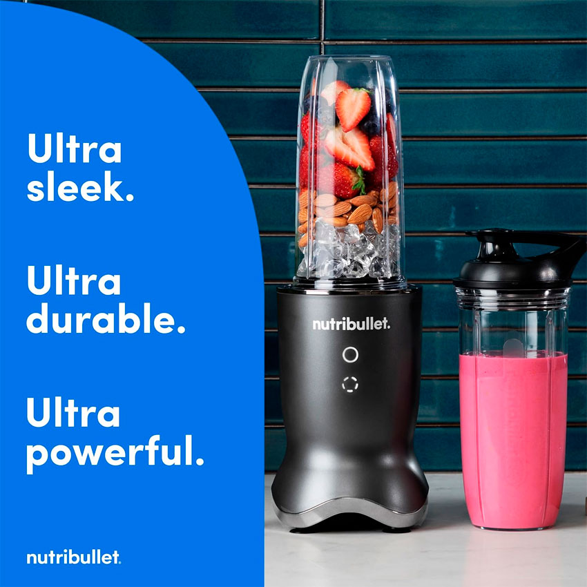 Foto 2 | Licuadora Ultra Personal Nutribullet Gris (reacondicionado)