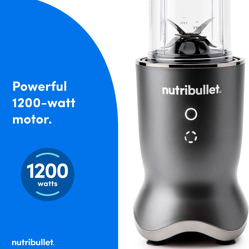 Foto 4 pulgar | Licuadora Ultra Personal Nutribullet Gris (reacondicionado)