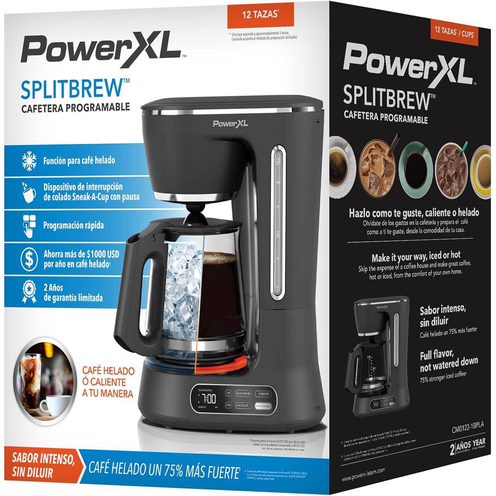 Foto 5 pulgar | Cafetera Power Xl 12 Tazas Caliente Frio