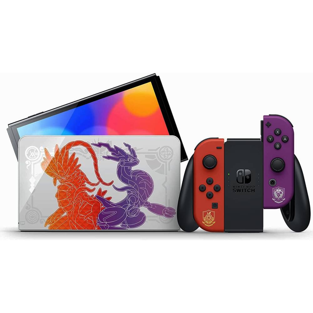 Foto 2 pulgar | Consola Nintendo Switch Oled Edición Pokémon 64 Gb Scarlet & Violet