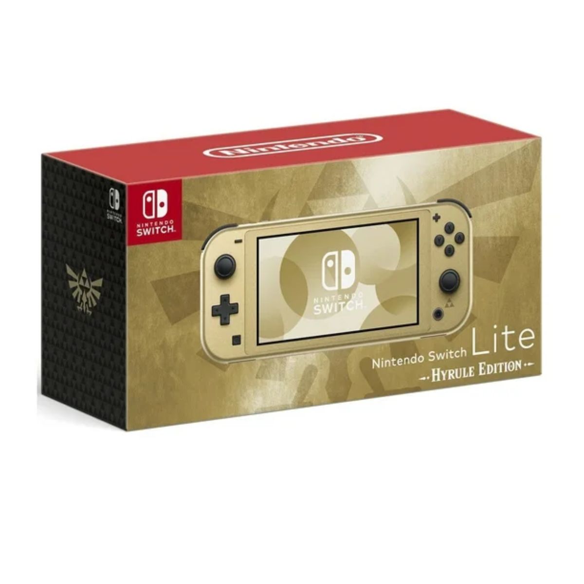 Foto 4 pulgar | Consola Nintendo Switch Lite Zelda Dorado