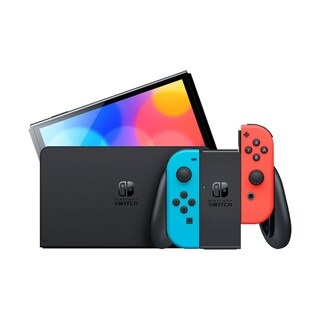 Foto 1 | Nintendo Switch Oled 64gb Wi-fi Neón Azul / Rojo