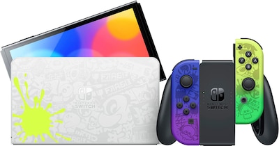 Foto 3 | Nintendo Swtich 64 Gb Edición Splatoon 3 + Control Powera Alámbrico