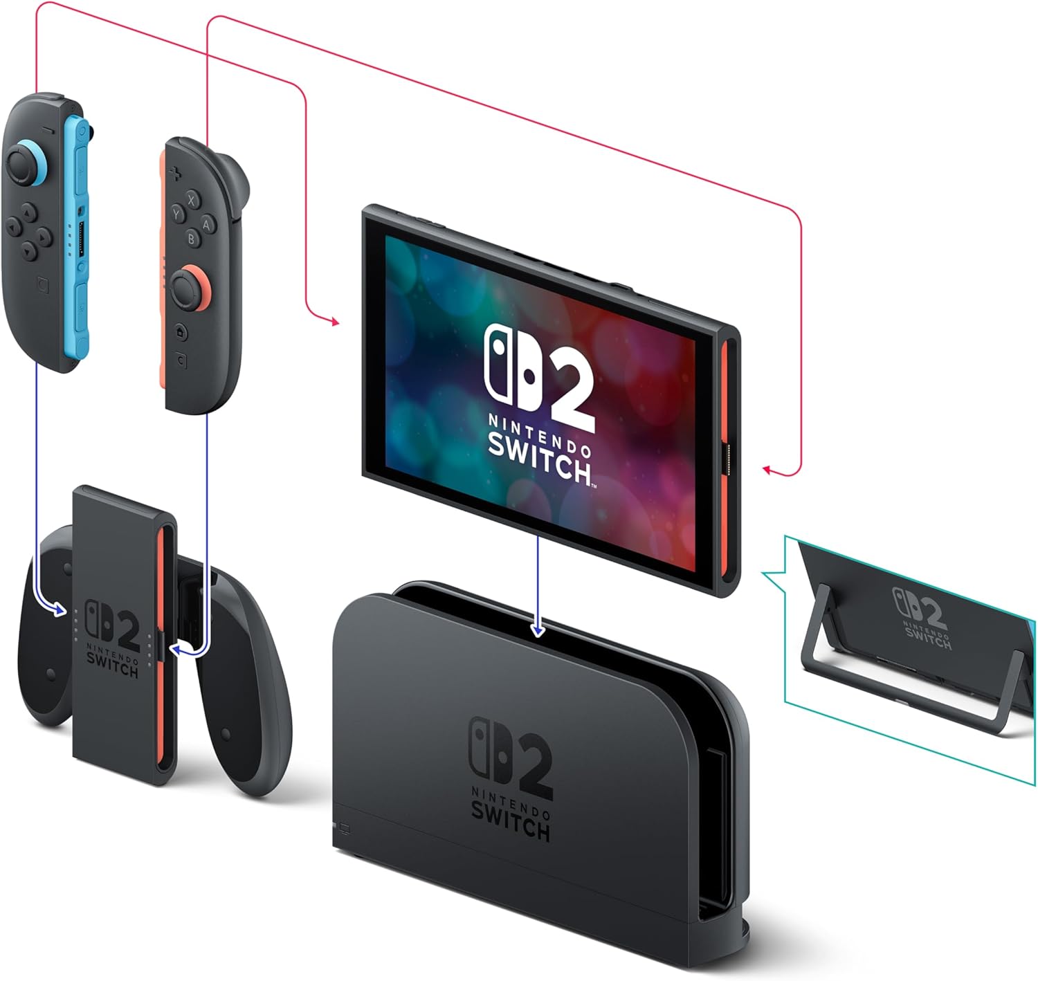Foto 9 pulgar | Nintendo Switch 2 + Mario Kart World Bundle Versión Internacional