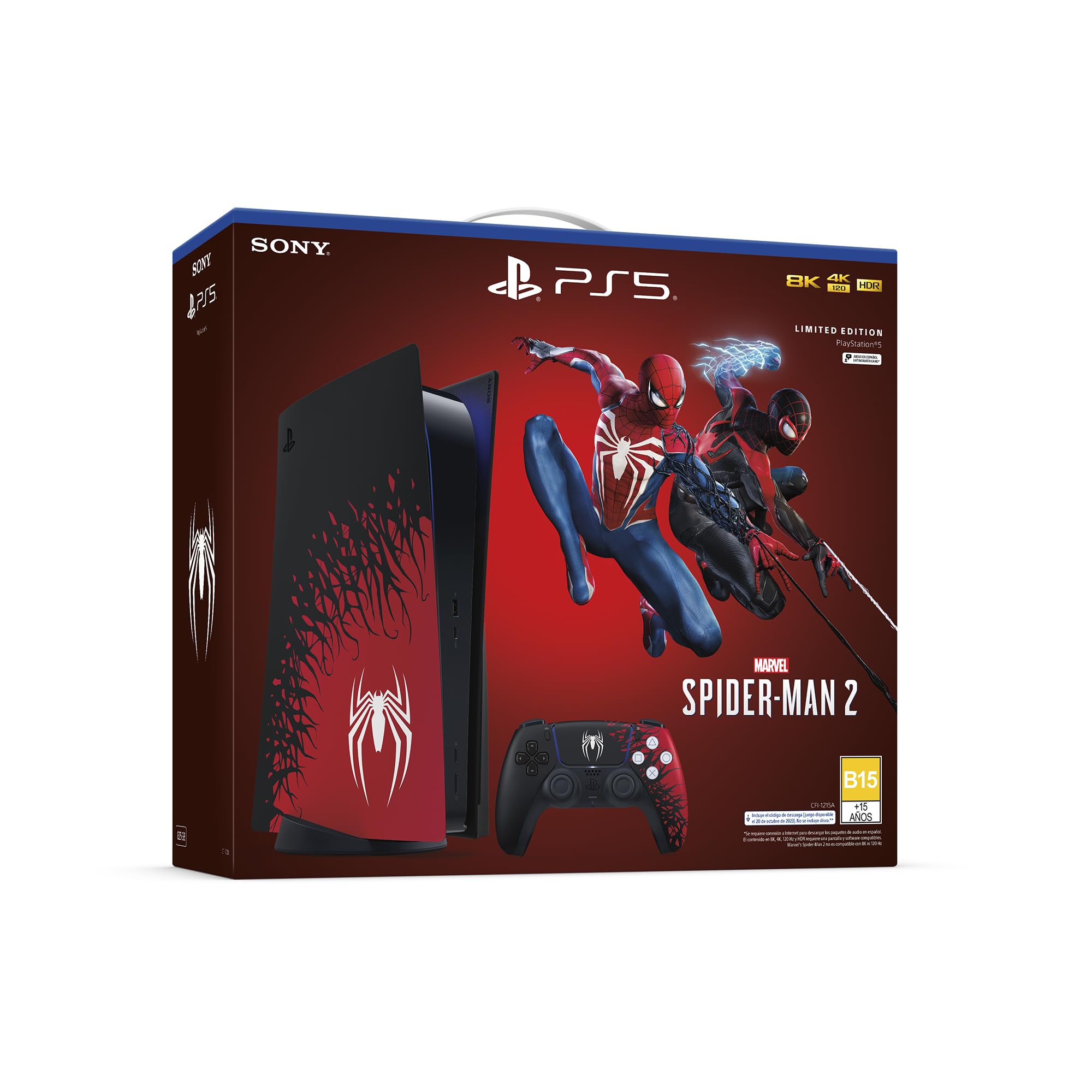 Foto 2 pulgar | Consola Playstation 5 Spider-man 2 825gb Edición Internacional