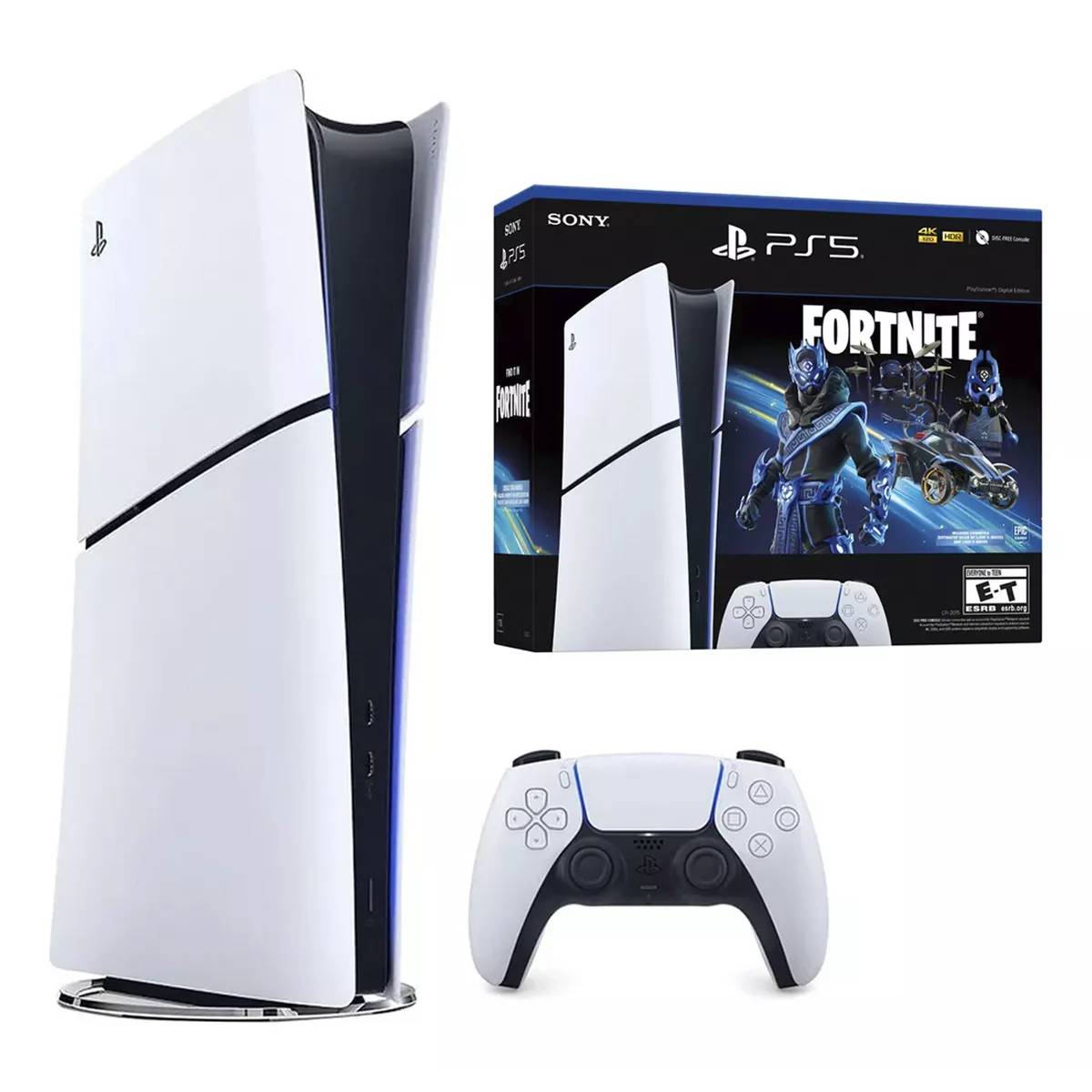 Foto 4 pulgar | Consola Playstation 5 Slim Edición Digital 1 Tb - Fornite Cobalt Star