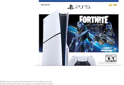 Foto 2 | Sony Playstation 5 Slim Disco Fortnite Cobalt Star Bundle Color Blanco