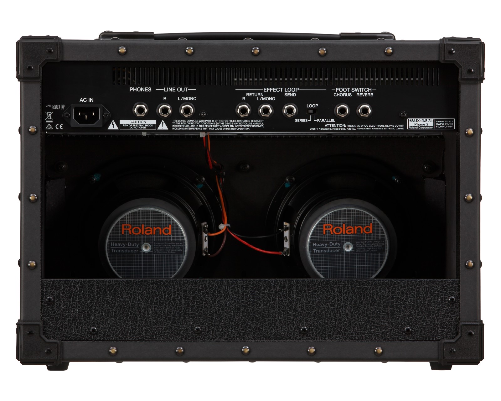 Foto 4 pulgar | Amplificador para Guitarra Eléctrica Jc-22 Negro