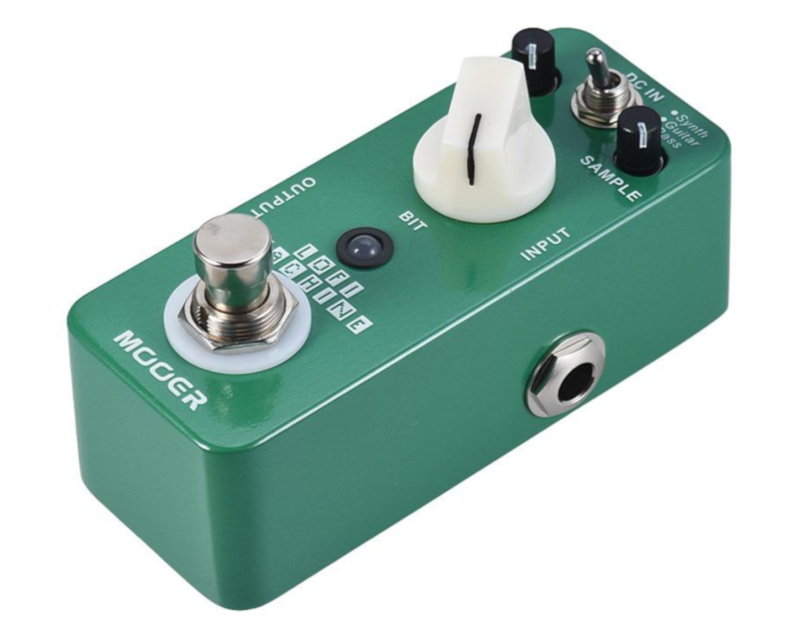 Foto 3 pulgar | Pedal para Guitarra Bajo o Synth MOOER LOFI MACHINE Verde Efecto digital retro