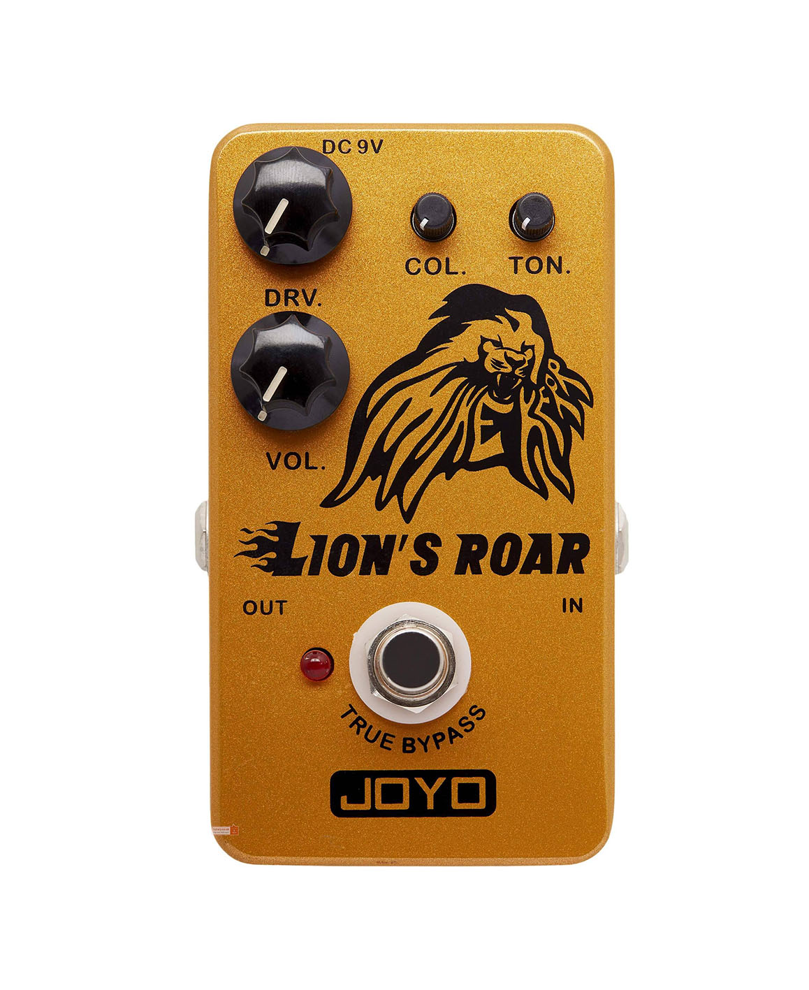 Pedal de Efectos Over Drive Joyo jf-mk color Amarillo