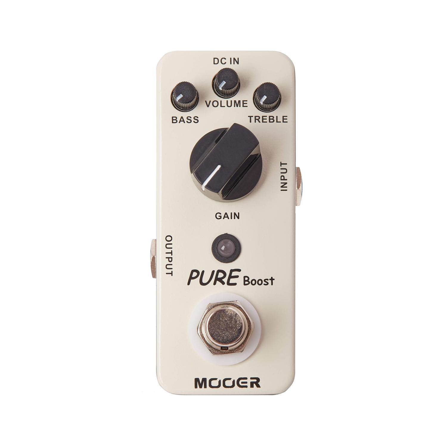 Foto 2 pulgar | Pedal para Guitarra Mooer Pure Boost Blanco