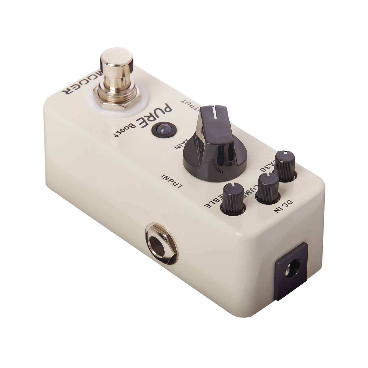 Foto 3 pulgar | Pedal para Guitarra Mooer Pure Boost Blanco