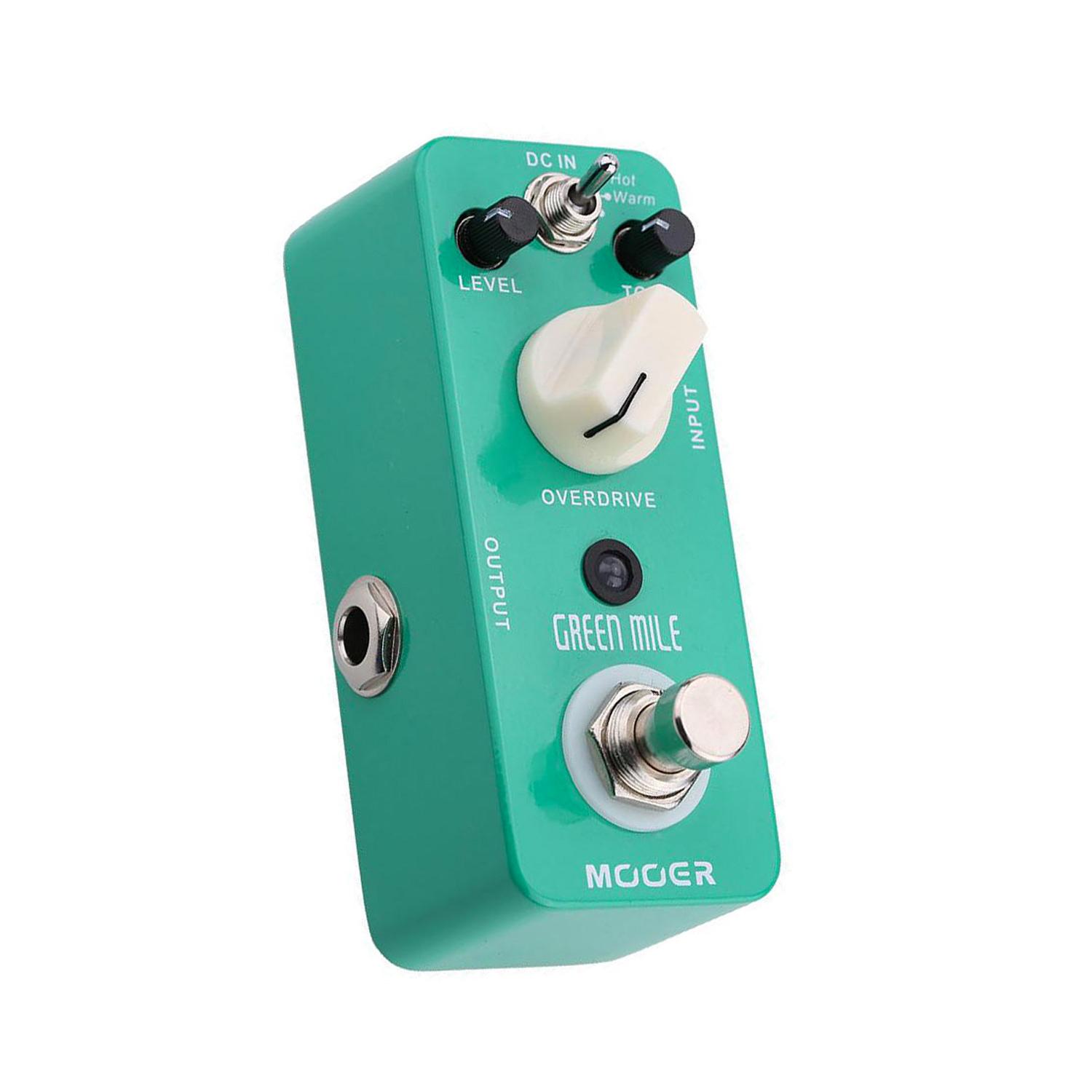 Foto 3 pulgar | Pedal Overdrive MOOER GREEN MILE Color Esmeralda para Guitarra