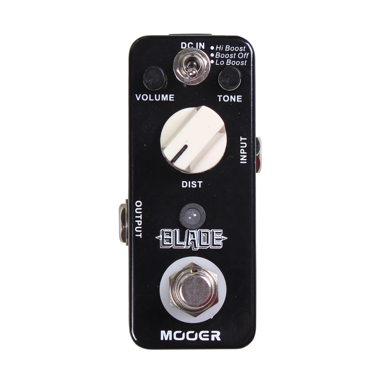 Foto 2 pulgar | Pedal Metal Distortion Mooer Blade Negro