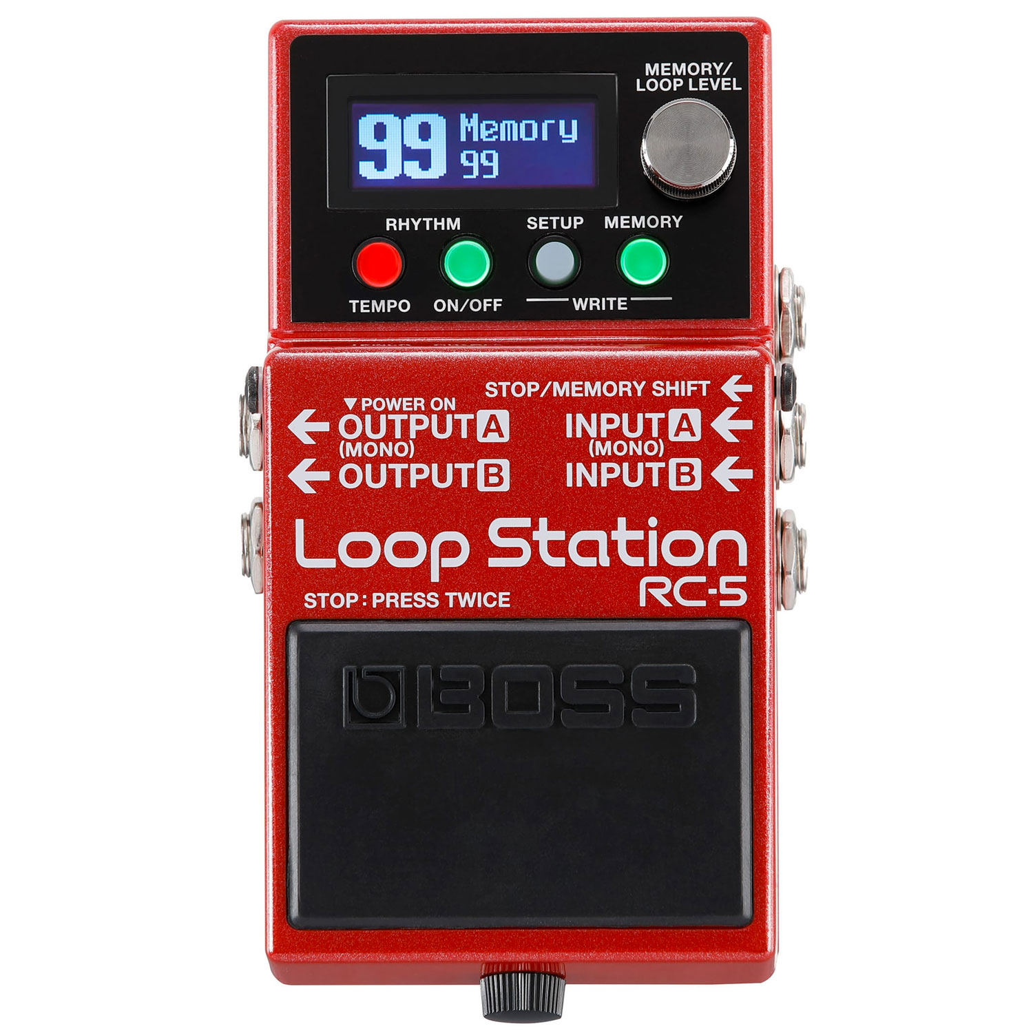 Pedal de Efecto para Instrumento de Cuerda Boss Rc-5 Loop Station